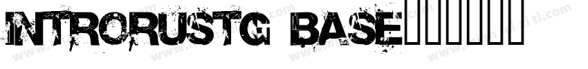 introrustg base字体转换